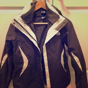 North face winter/ski coat